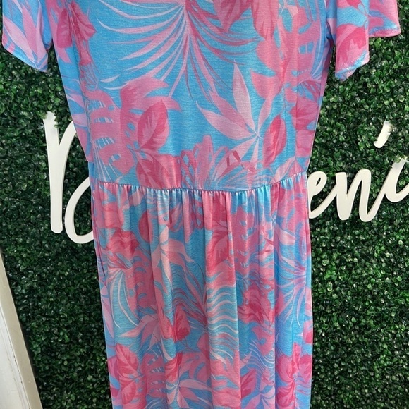 Pink and Blue Sundress NEW - Picture 3 of 11